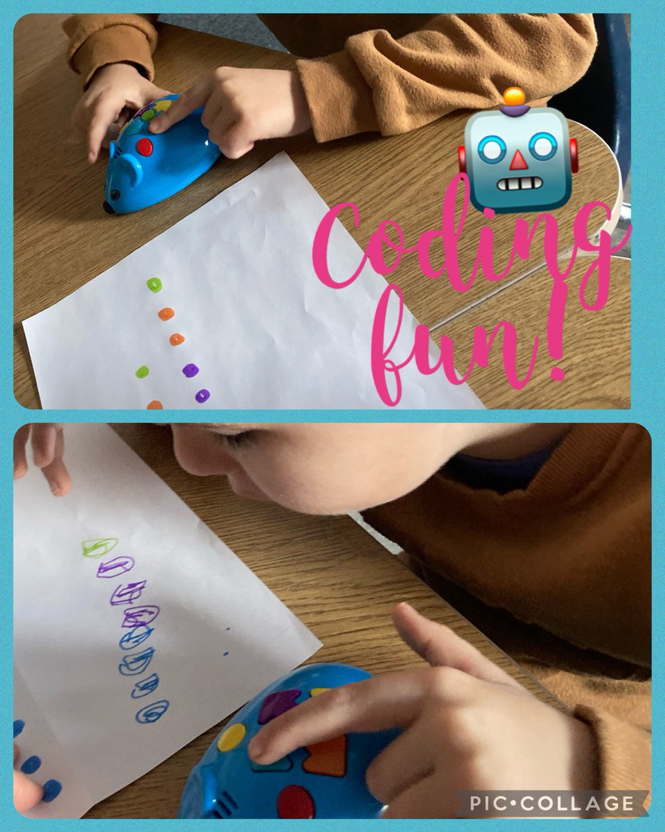 We know our colours, 1-1 correspondence & can count to 100…now what? We work on pencil grip, printing & then we code! This Ss created his own code & followed it independently! #SpecialEducation #MathFun @CityFalcons @MrsDiVincenzo @Newtonjn13