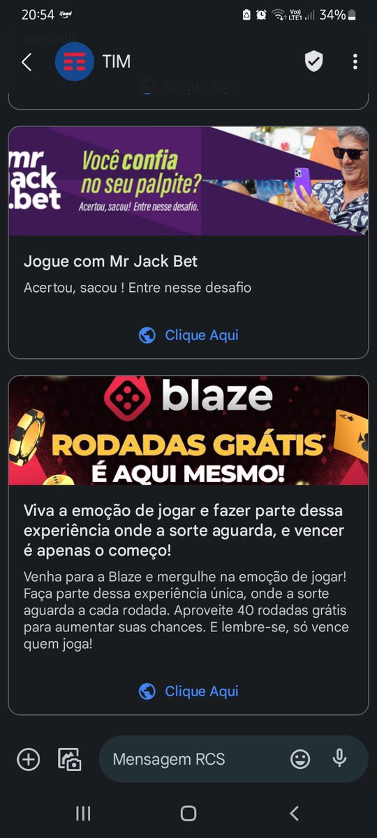 simoneht's tweet photo. @TIMBrasil agora compactuam e apoiam alem de divulgação em seus canais de comunicação sites de lavagem de dinheiro, fraudes o #ladrao #jogodotigrinho parabéns @TIMBrasil cada dia #pior https://t.co/uSeN1imq42