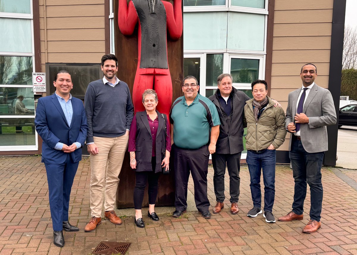 The Feds, Prov, City, and the three most prominent First Nations leading on housing development in Canada met today to talk about the exciting opportunities ahead from working together. Thank you @SeanFraserMP, @KahlonRavi, + @KenSimCity, for meeting with MST Leadership today.