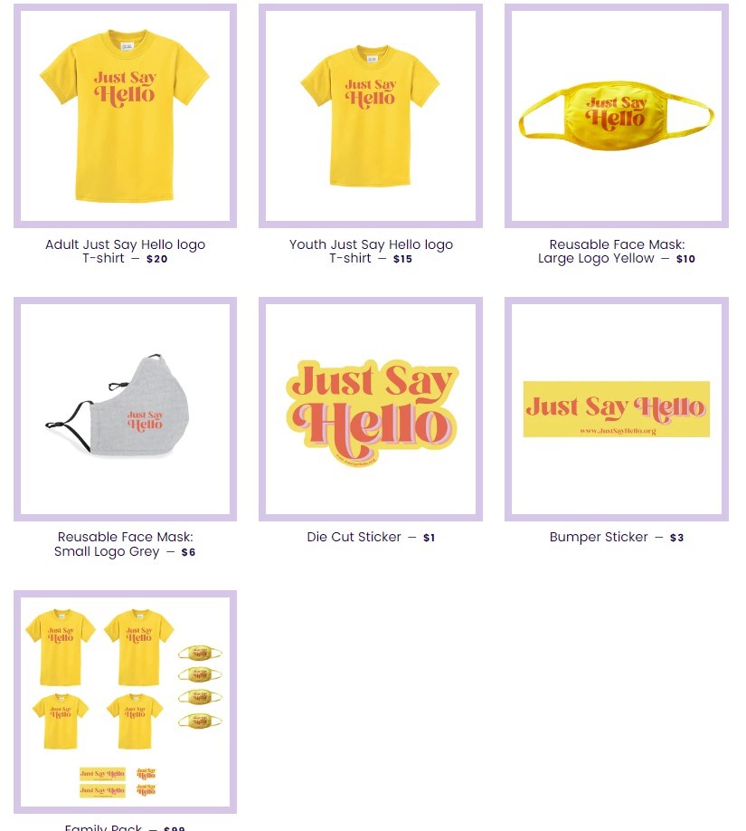 dakcomm's tweet image. Need great gift ideas? How about “Just Say Hello” merch this Holiday! In 2020, our Managing Partner Kerman Maddox launched this social justice initiative for meaningful conversations to bridge the divisions w/in our black, brown &amp;amp; minority communities. shop.justsayhello.org