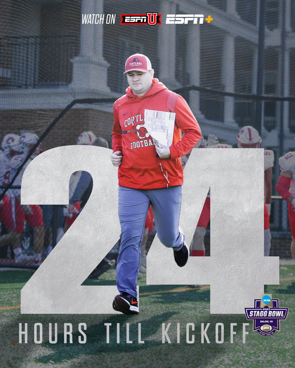 One more sleep… #StaggBowl50