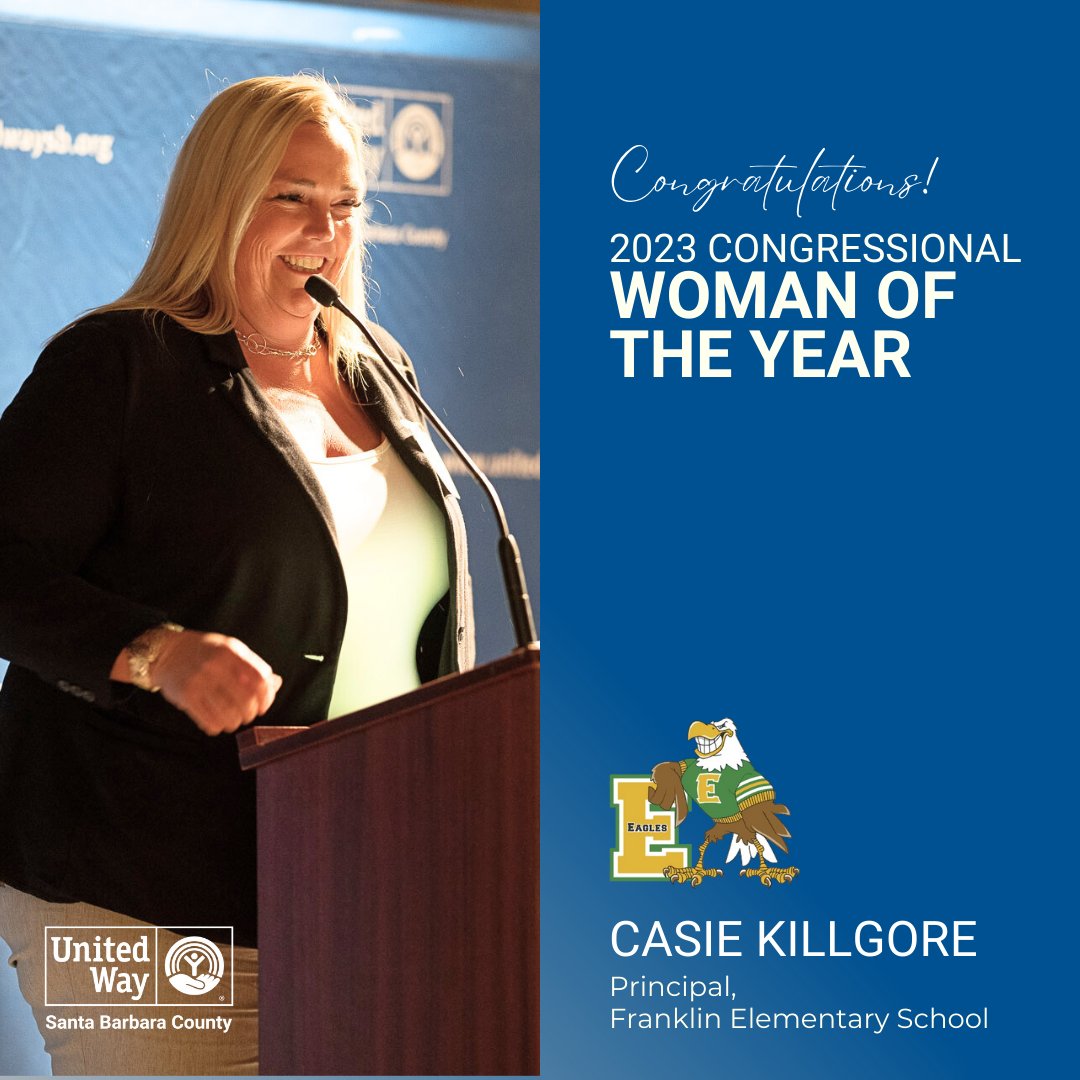 Looking back today to congratulate Principal Casie Killgore for being recognized by U.S. Congressman Salud Carbajal as a 2023 Congressional Woman of the Year! 

Learn more about the award and Principal Killgore: edhat.com/news/carbajal-…
