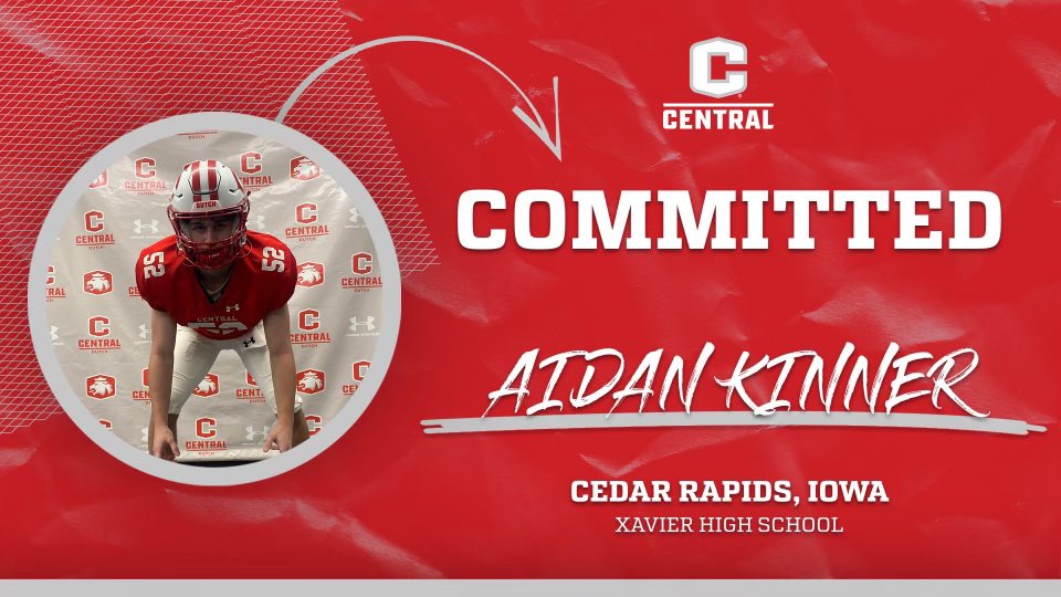 I am blessed to say I will be continuing my academic and athletic career at Central College. I would like to thank God for the gifts he has given me. I would also like to thank my family, teammates, and coaches for helping me on my journey. Go Dutch! 🔴⚪️ @CUI_Football
