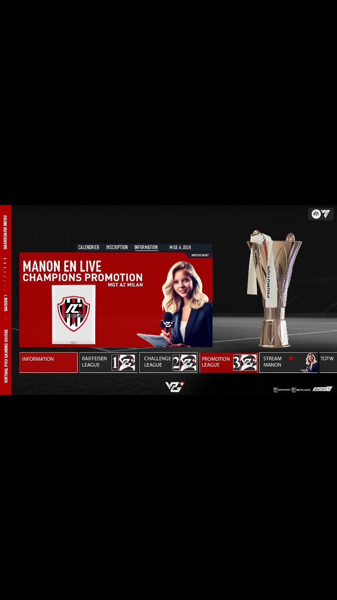 Premier Titre ! 🏆 <a href="/AZMilanClubPro/">MGT AZ Milan</a> merci pour la confiance. Le début d’une longue série
