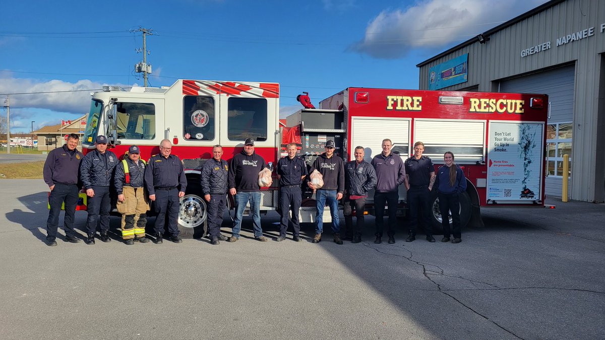 After hearing about the huge need for help this year The Country Butcher Shop contacted the department and offered to donate 30 frozen turkey's to this year's food baskets. 

<a href="/Greater_Napanee/">Greater Napanee</a> <a href="/887myFM/">88.7 myFM</a>