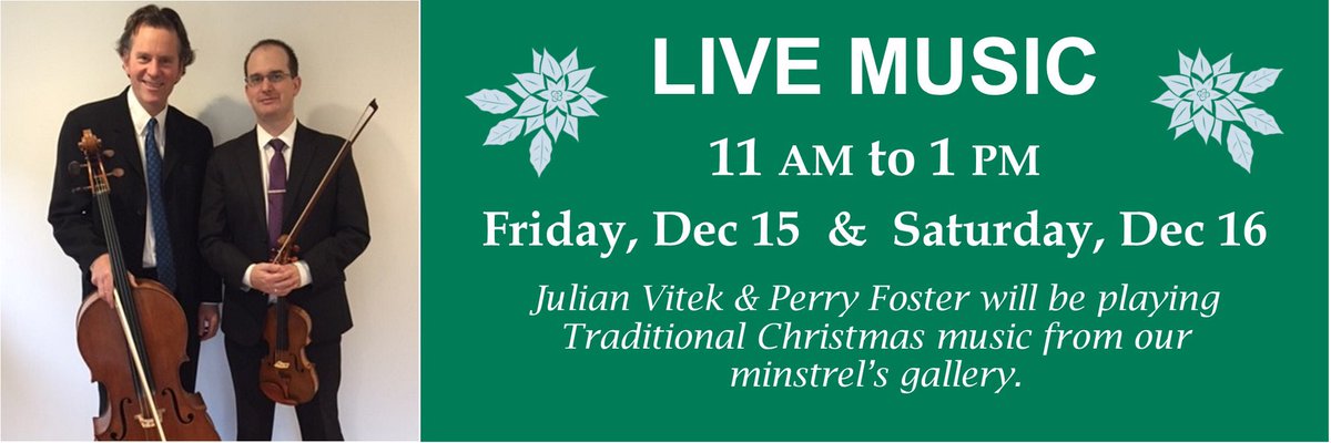 Friendly reminder that we’ll have live music in the store Friday, Dec. 15 (psst—that’s tomorrow!) and Saturday, Dec. 16 from 11:00 am to 1:00 pm. Don’t miss a Munro’s tradition! 🎻🎄📚 #yyj #yyjchristmas