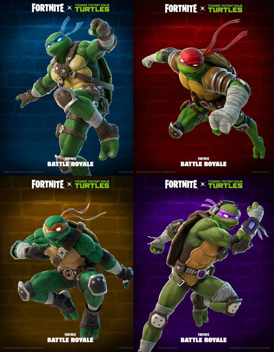 How to Get the Teenage Mutant Ninja Turtles in Fortnite