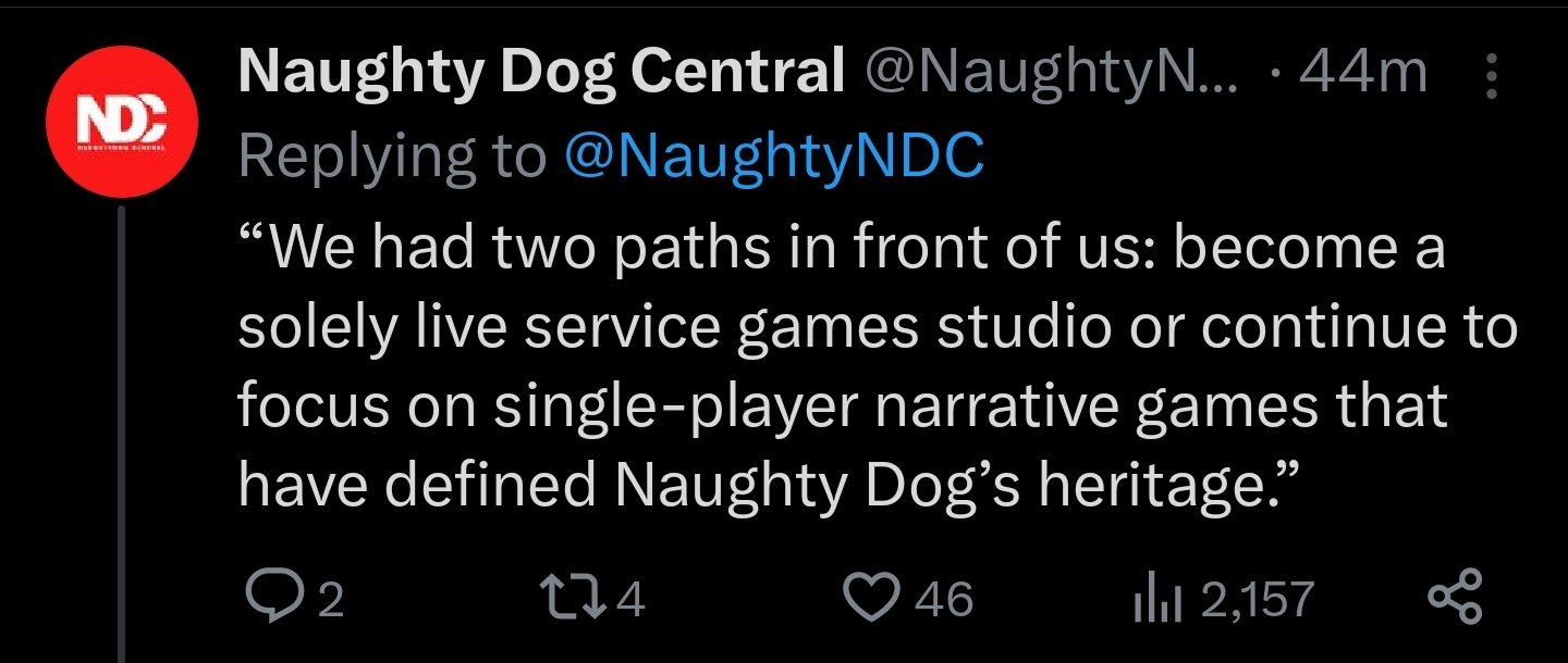 Naughty Dog on X: Thank you again to #TheGameAwards for naming
