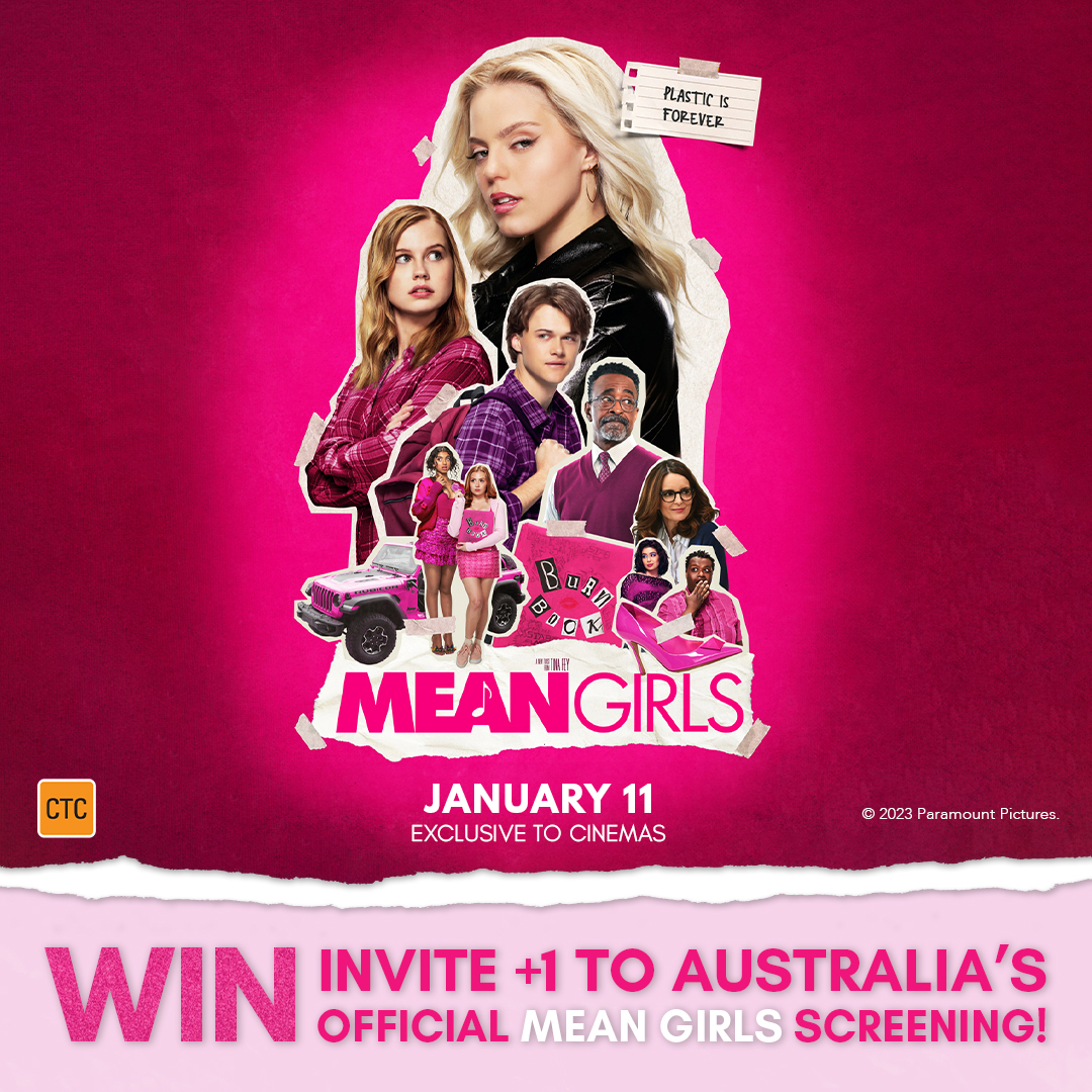 So fetch! @reneerapp fans you could attend the Official Mean Girls Screening! 💅💗 competition.umusic.com/meangirlsaustr…