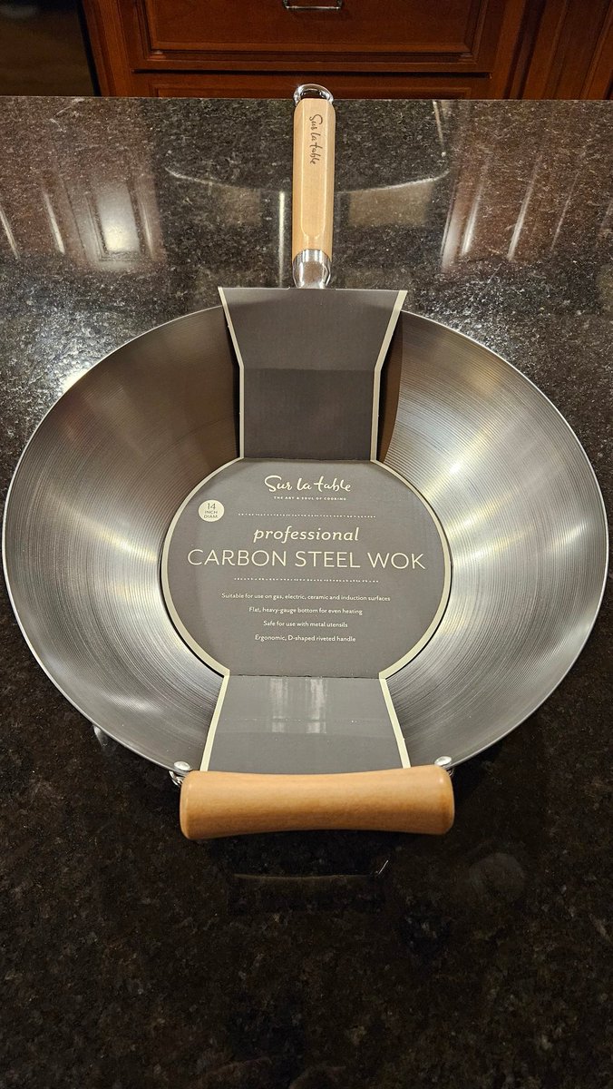 Sur La Table Carbon Steel Wok