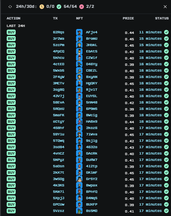 natssats's tweet image. Just swept some of these 😉
Everything below 5 SOL is litterly free.

@BitMonkeysClub 🩵🐒🫡