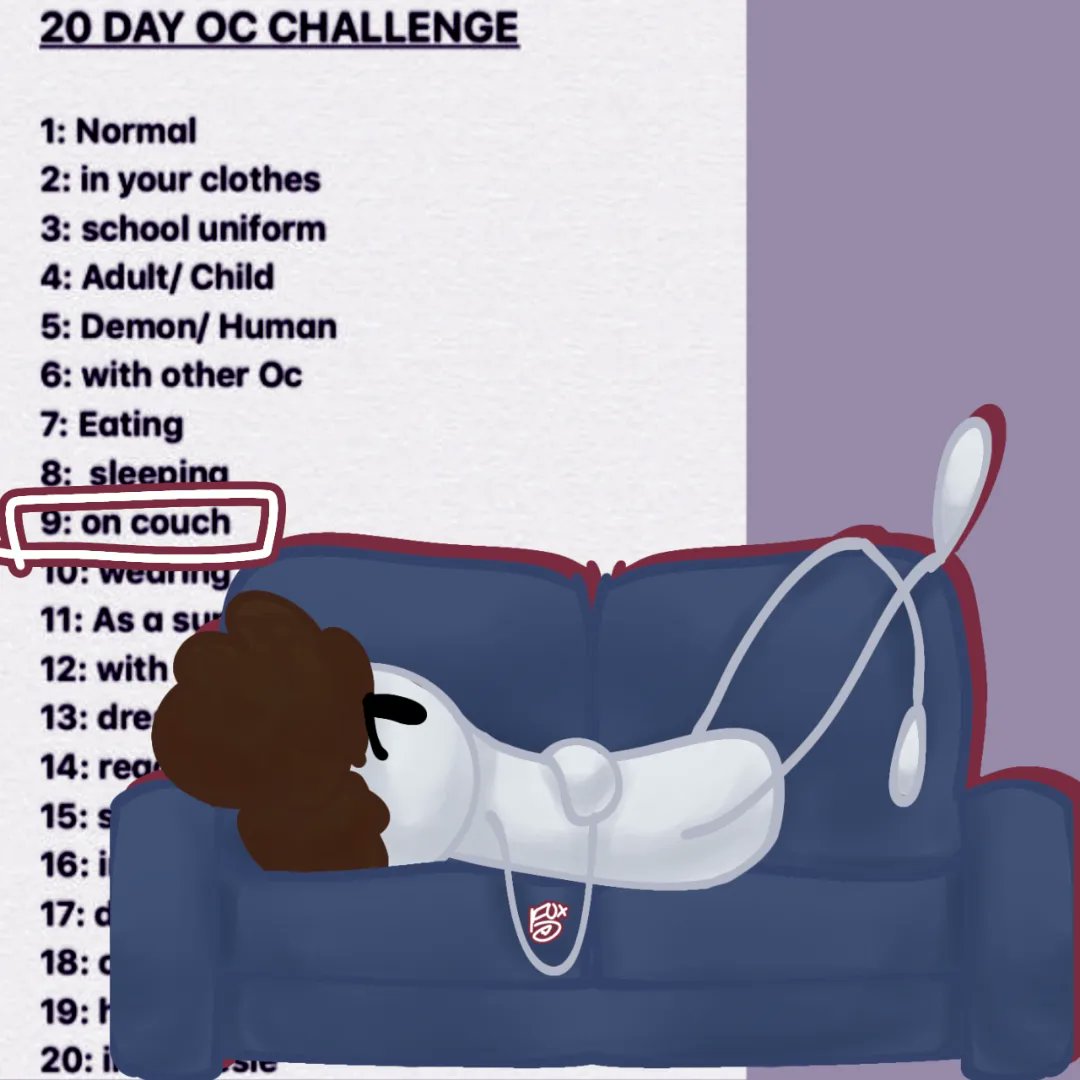 Vulpi78014320's tweet image. Day 9: Couch
Lazy
.
.
.
.
.
#DigitalArtist #drawchallenge #digitalart #originalcharacter #originalcharacterart #occhallenge
