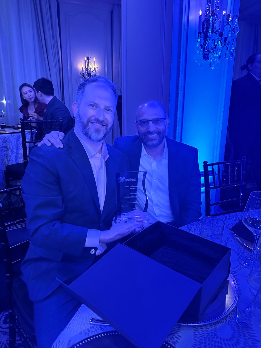 Ganesh Rao M.D. (@doctorgrao) on Twitter photo There are doctors and then there are Master Clinicians. Congrats to <a href="/BCMNeurosurgery/">BCM Neurosurgery</a> faculty member and director of spine surgery Dr. Alex Ropper for winning the Master Clinician Award at <a href="/StLukesHealthTX/">St. Luke's Health</a> There are doctors and then there are Master Clinicians. Congrats to <a href="/BCMNeurosurgery/">BCM Neurosurgery</a> faculty member and director of spine surgery Dr. Alex Ropper for winning the Master Clinician Award at <a href="/StLukesHealthTX/">St. Luke's Health</a>