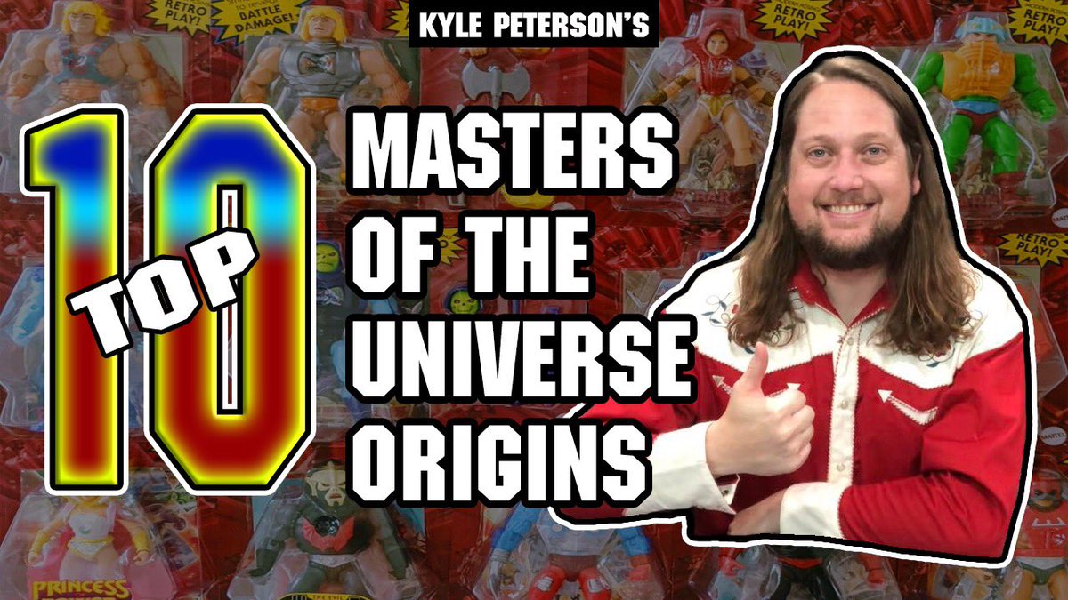 Kyle Peterson Top 10 Masters of the Universe Origins Figures of 2023! youtu.be/mrWL14XMU0w?si… #heman #skeletor #mastersoftheuniverseorigins #mastersoftheuniverse #scratchthatfigureitch #toys #toy #mattel #countdown #bestof #actionfigures #actionfigure #bestof #bestofcountdown