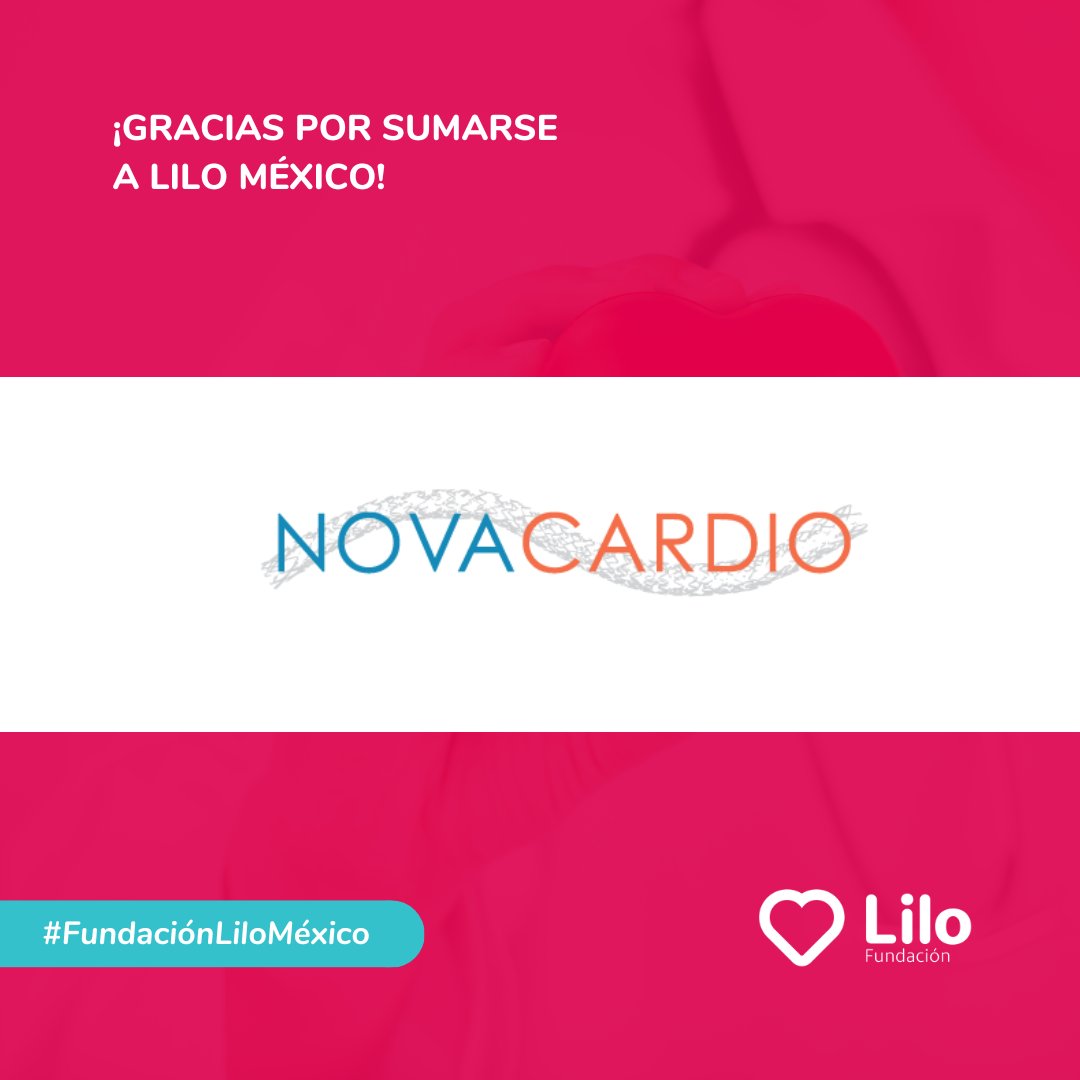 MexicoLilo's tweet photo. Agradecemos a quienes se suman a esta gran causa. Nos mueve los niños y las niñas con cardiopatía en México y, en el camino, construimos relaciones que nos hacen más fuertes para sanar más corazones.
Gracias Novacardio por tu solidaridad y empatía.

#FundaciónLiloMéxico https://t.co/PMDBPZsdNM