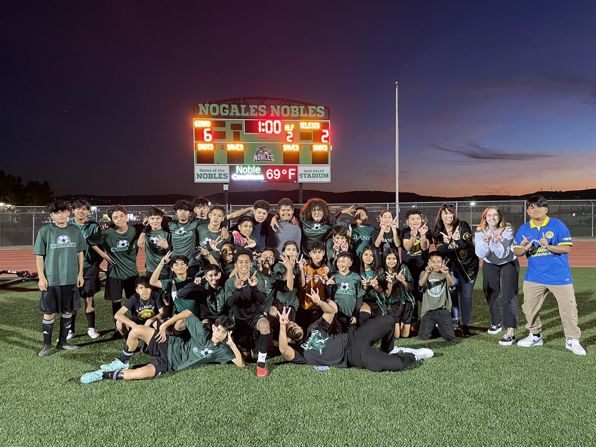 Congrats Gladiators, 2023 @RowlandSchools middle schools soccer champions 🏆 #GianoPROUD Special thanks to @NogalesNobles for being great hosts and letting us use their facilities