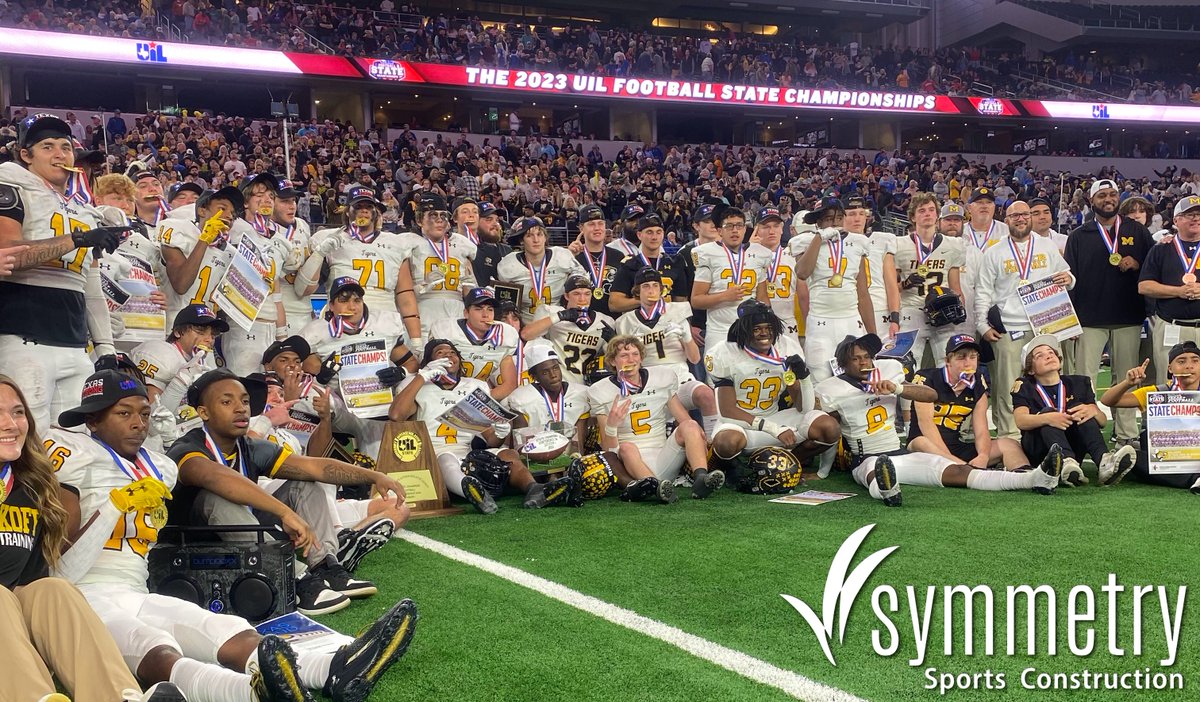 Congratulations to the #MalakoffTigers for winning the Class 3A-DI UIL State Football Championship! As an Official #UILSponsor, Symmetry was proud to present a commemorative football to Coach Jamie Driskell. Congratulations on your undefeated season and victory!