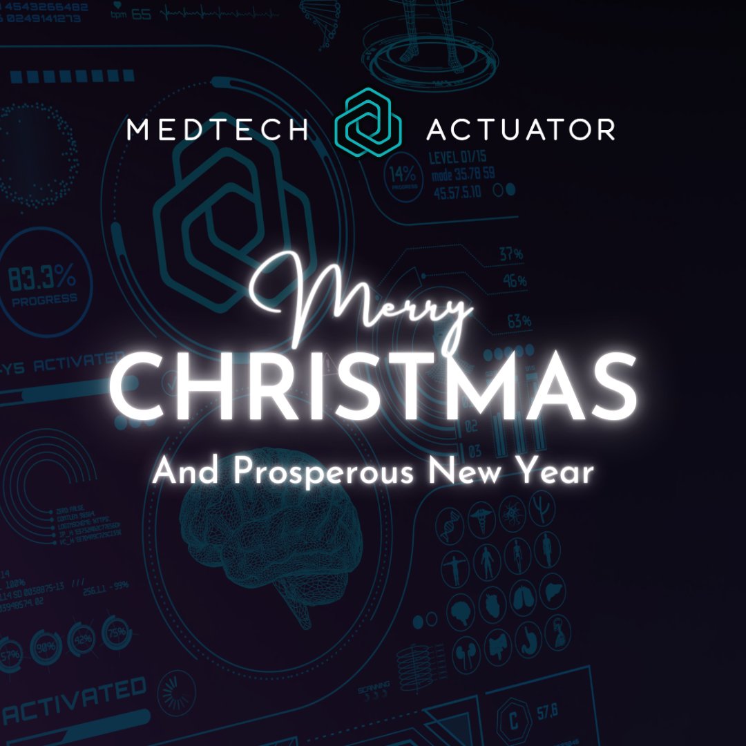 From all of us at the MedTech Actuator, we wish you much cheer this holiday season, and happiness and prosperity in the year ahead!  

Our offices will be closed during this period until 7 January 2024. We will be back on 8 January.  

Happy holidays everyone!