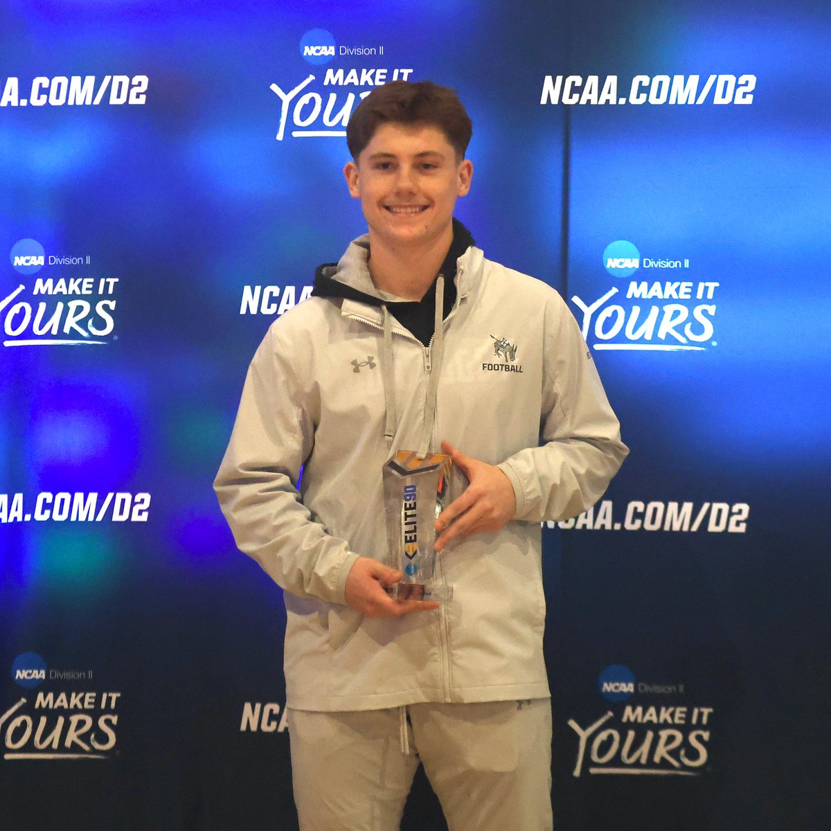 Will Ramsey is the 2023 winner of the NCAA Elite 90 Award for having the top GPA at the D-II Championship! Will has a 4.0 in @CSatMines! #HelluvaEngineer⚒