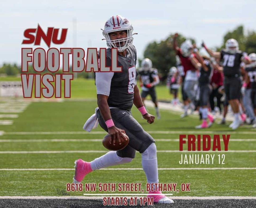 super excited to be on campus! <a href="/Datcoachwest/">Datcoachwest</a> <a href="/SNUFootball/">SNU Football</a>