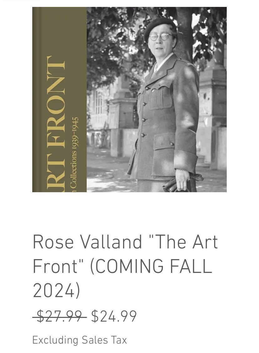 #TheArtFront has finally been translated to English by @OphelieJouan! For a donation, you can be in the acknowledgements! My name will legit be in a book with the GOATs of Art History: #rosevalland, Ophelia & @robertedsel. Check it out at @MonumentsMWfnd! @ChristiesInc #heros