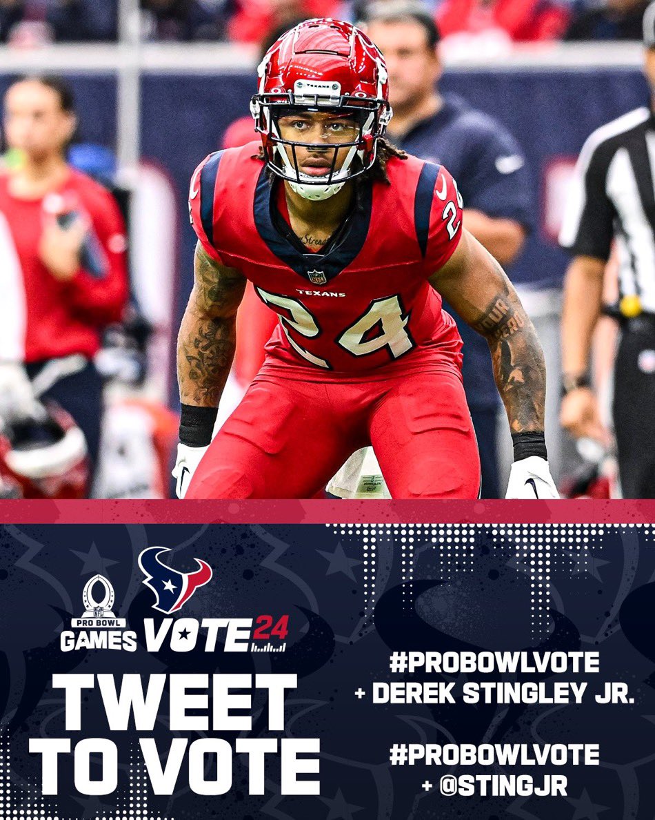 #ProBowlVote  @stingjr Every RT & reply counts as a vote!!