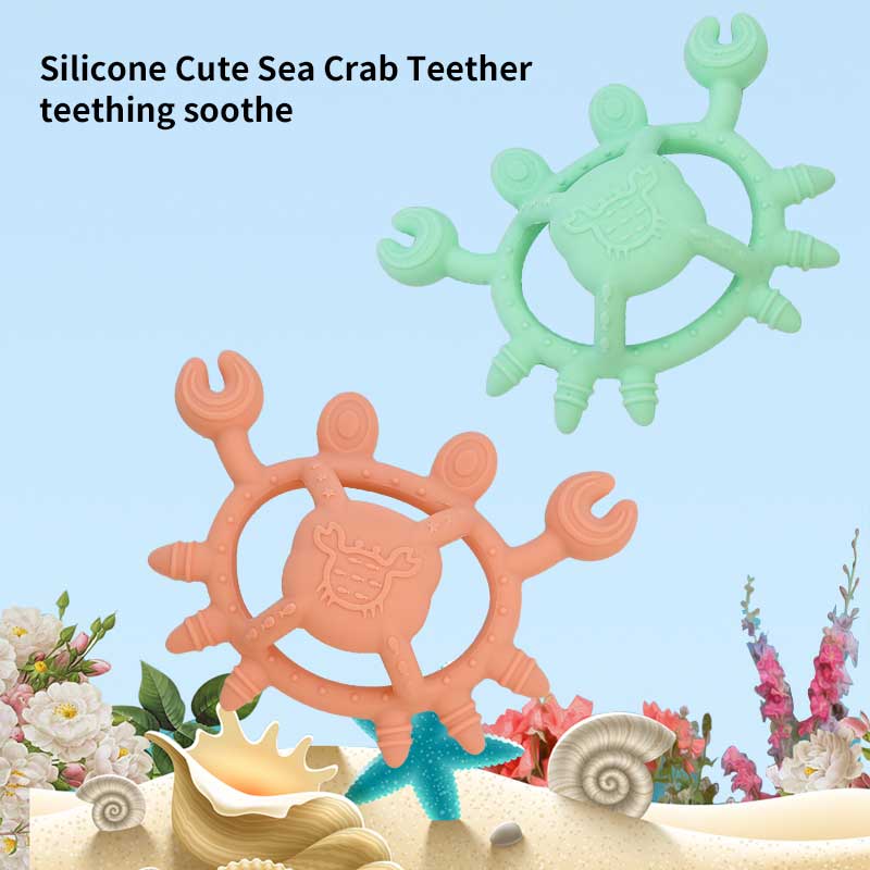 mitoursilicone's tweet image. As a manufacturer specializing in wholesale production, our NEW product, Silicone Crab Teething Toy, is a safe and soothing solution for teething infants. mymitour.com/silicone-crab-… #babyteethers#siliconetoys