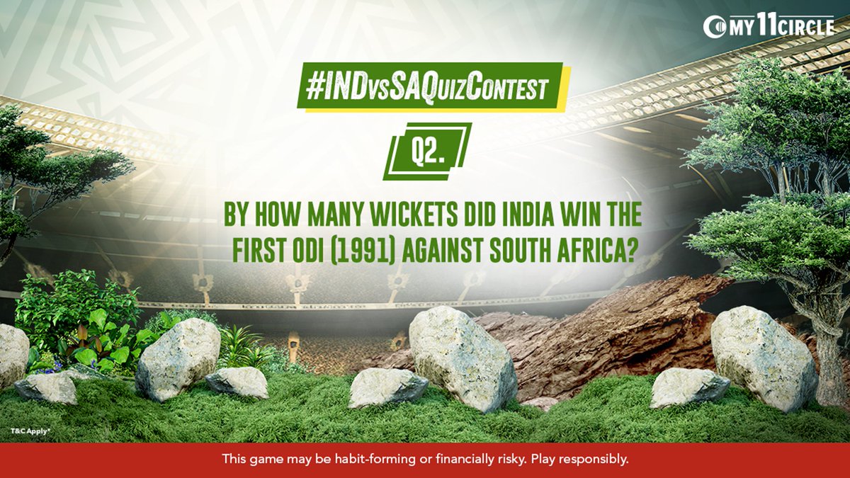My11Circle's tweet image. Round 2, here we come! #INDvsSAQuizContest #ContestAlert