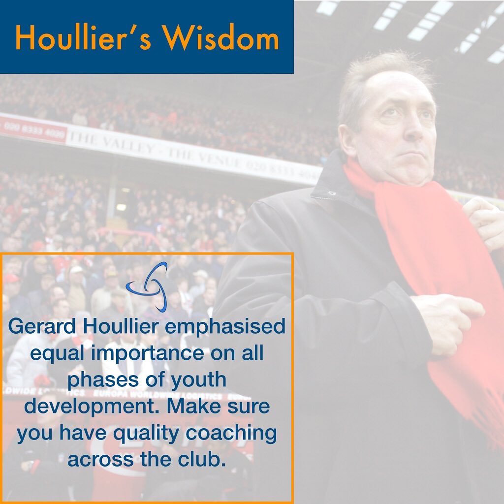 Gerrard Houllier saw the importance of having quality at every level of player development. Does your club ensure consistent quality of coaches across all ages?

#BetterCoachesBetterPlayers