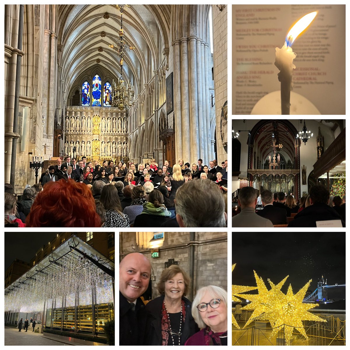 Not one but two charity carol services yesterday proud of everyone involved in our @PwC_UK service @Southwarkcathed raising funds for @crisis_uk @hospiceuk @WellbeingofWmen @beyondfooduk and all @TheKingsFound 🎄