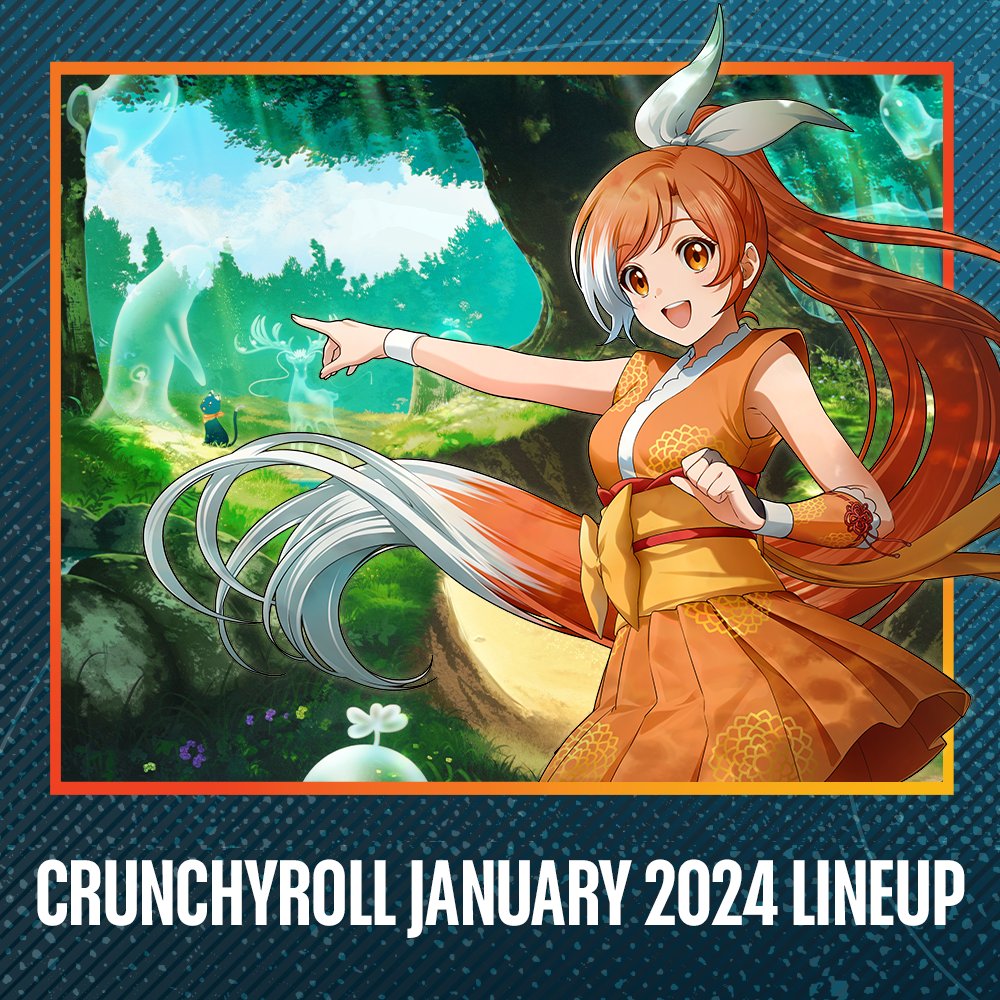 Anime Dubs on X: The @Crunchyroll Winter 2024 Anime Season Lineup