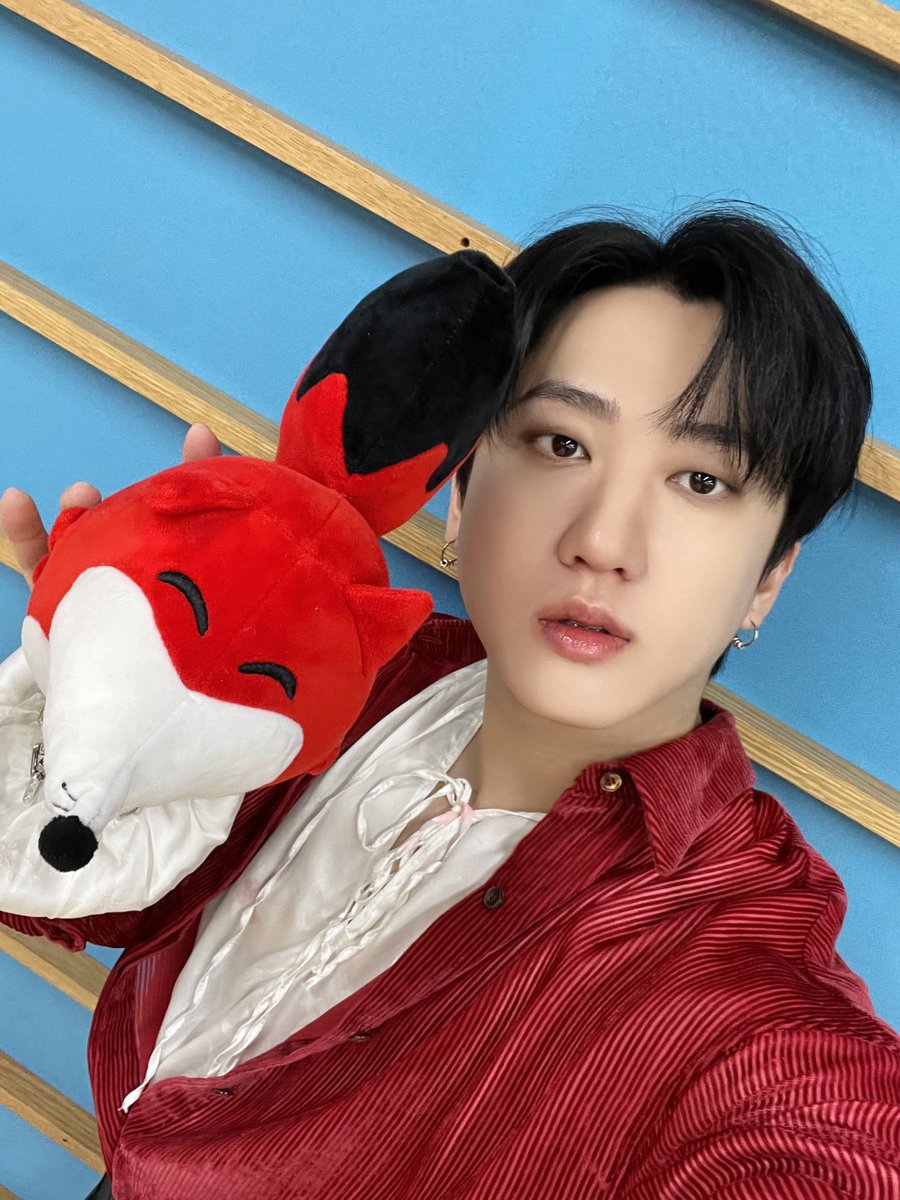 SOHUKOREA's tweet image. 📸스키즈와 #아이돌_출근한다 여우인형의 셀카 왔습니다🎁!!
#스트레이키즈 #스키즈 #방찬 #리노 #창빈 #현진