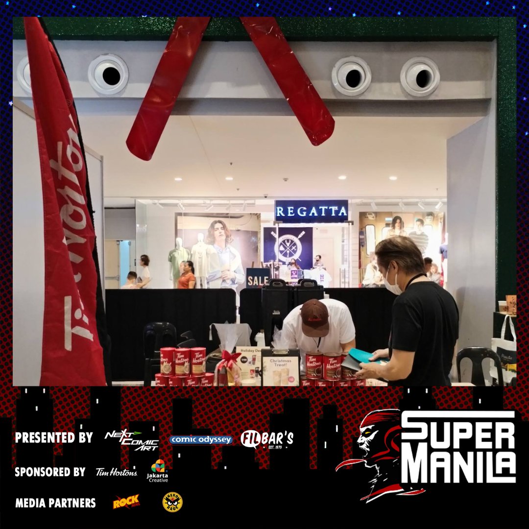 supermanilaph's tweet photo. FREEBIES AND FUN ACTIVITIES?!

Visit Tim Hortons' booth and enjoy the Super Manila 2023 experience with your buddies!  

Along with Tim Hortons, we would also like to thank Jakarta Creative for being our sponsor.  

Get your tickets at https://t.co/PIAIBCwM6S

#SuperManila2023 https://t.co/wEC3tsnS7K
