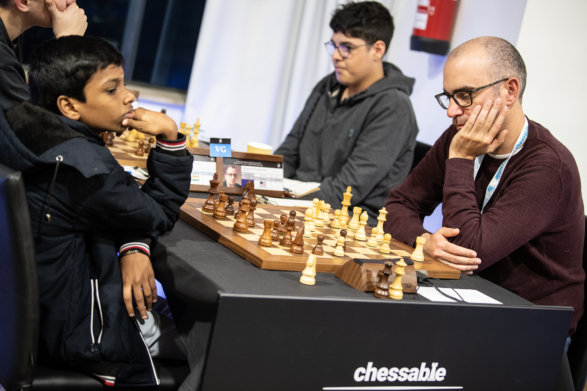 The Chess24  thumbnail for the Sunway Chess Festival could have used  more enthusiastic photos! These guys just look bummed out. : r/chess