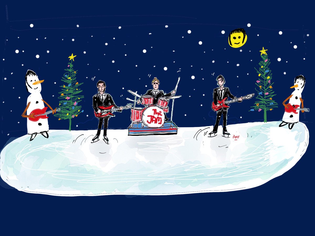 #rockstarsontheirdayoff …Remembering ‘The Jam on Ice Christmas Special’ …think it was late 79? 🤔🎄🎸🥁@CiCi6923 @Notoldjustexpe1 @NewWaveAndPunk @caroline_binnie @RailwaySiding77 @AlanGre @AlanGalaxy