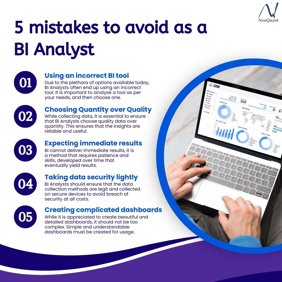 BI Analysts often don't realise these errors, that can have an impact on the end results. Read on, and ensure you avoid these mistakes at all costs.

#business #businessintelligence #msbi #powerbi #coding #coderlife #bianalyst #data #dataengineering #datascience #datascientist