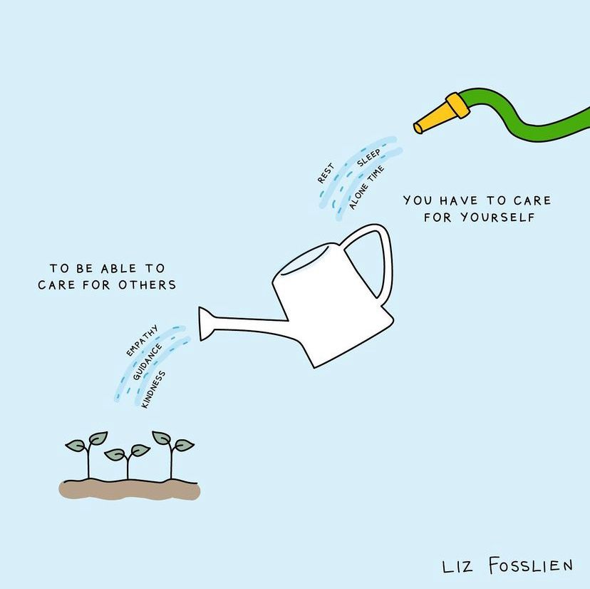 Reminder for this weekend!🗣

Do something that makes you smile or calms your mind - remember, caring for yourself enables you to better care for others!💖

Image: Liz Fosslien of lizandmollie

#AspireForEquality #SelfCareIsNotSelfish #FridayFeeling