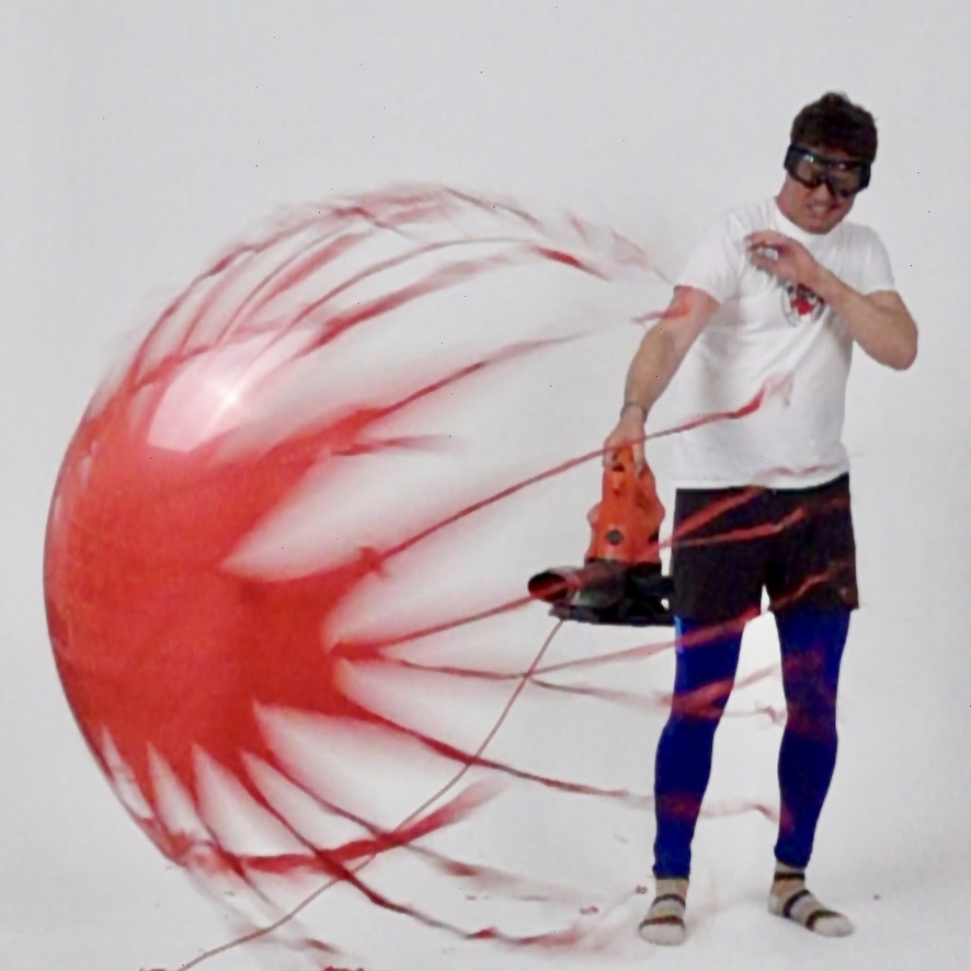 The Rude Science show explores revolting, stinking biochemistry, snotology and fartology. But there's also a fair amount of physics. This balloon burst helps to explain elastic potential energy and sound shockwaves. Tour dates at gastronauttv.com #RudeScience