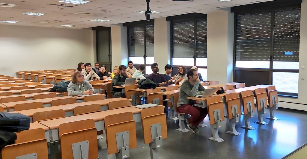 Yesterday, there was a <a href="/GENOCOV/">GENOCOV</a> seminar by Alex Ricoveri, about Treatment of saline produced water by halophilic organisms