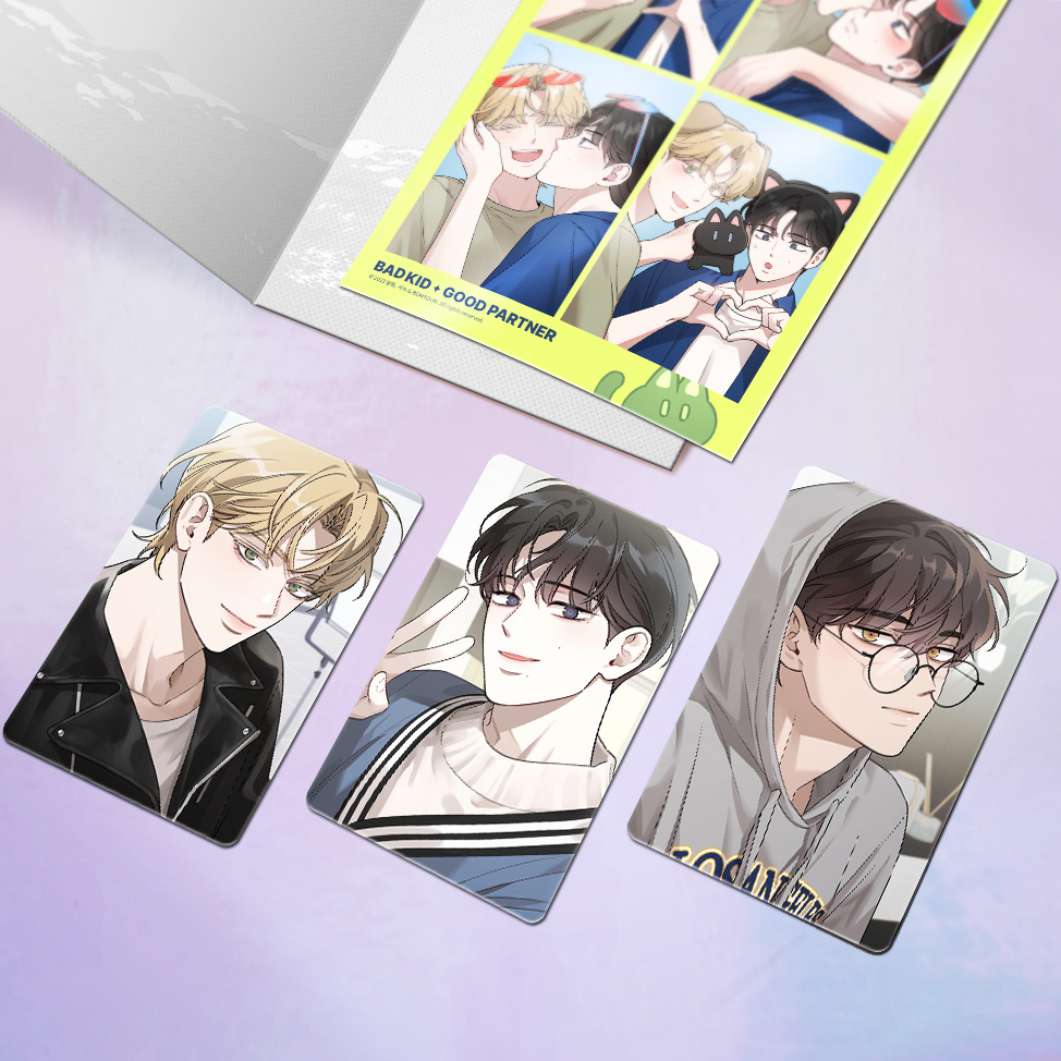NEW Pagination Mark Holographic Ticket Goods Collection Korean BL Manwha  Killing Stalking Bookmark Oh Sangwoo Yoon Bum Book Clip