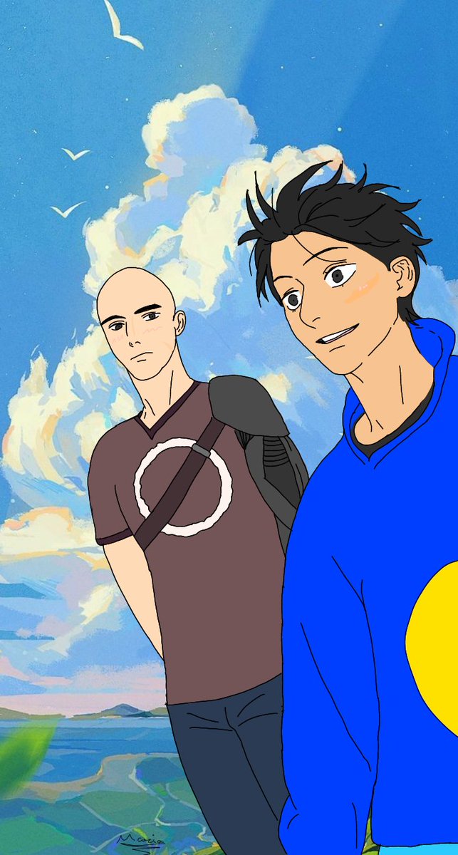 helloumcl's tweet image. Fiz um desenho do meu casal favorito &amp;lt;3 

#hideduo #pactwfanart #FitMCfanart #hideduo #qsmp #qsmpfanart