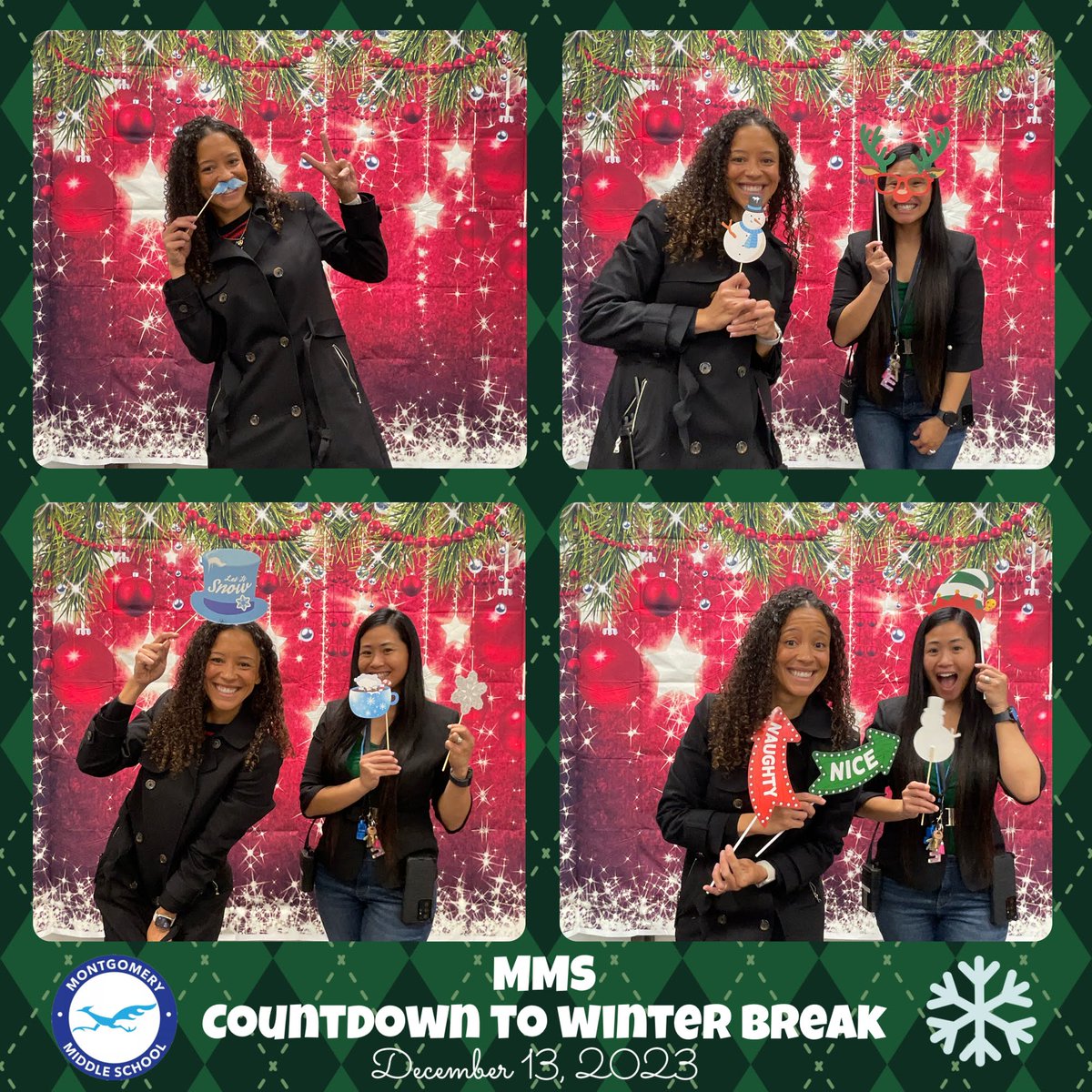 Thank you for sharing these moments. These pictures are just a bit of my own moments throughout it. (2/2)

#photobooth #YouBelong #MMSRoadrunners #MMSPride #RoadrunnerPride #YouBelongMMS #YouBelongCV #countdowntowinterbreak
