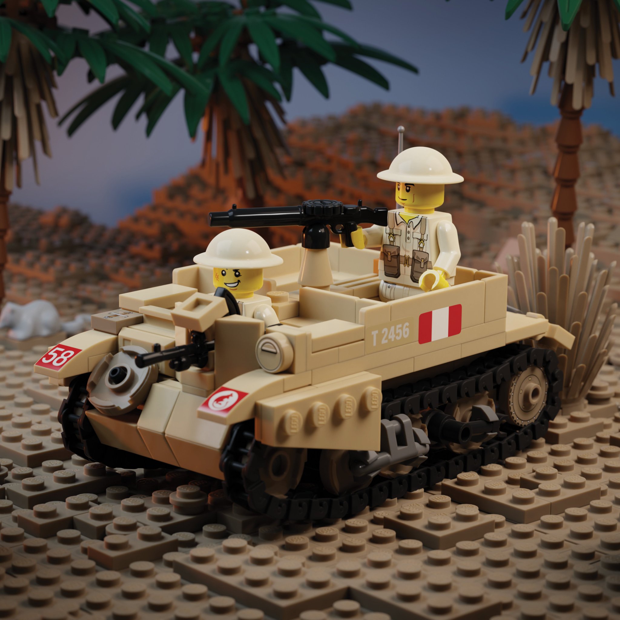 Brickmania Toys on X New Release Friday Available for immediate shipping SdKfz 250 Ausf A Universal Carrier QF 6 Pounder Anti Tank Gun Sid Phillips Figures of History