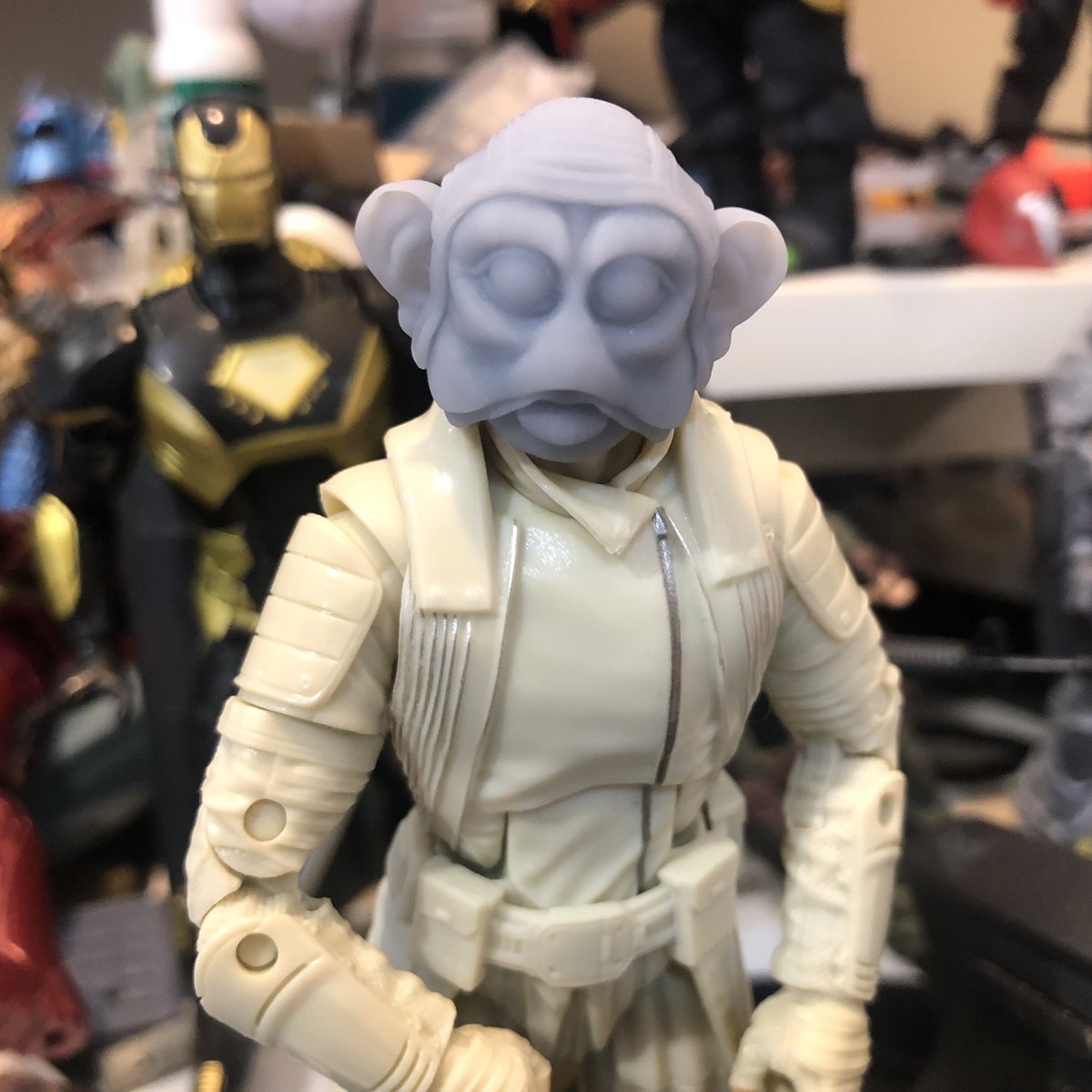 IsomorphicPrime's tweet photo. Nien Ninja
Not the body I want to use for this head but fun. https://t.co/yEOZBnLHUJ