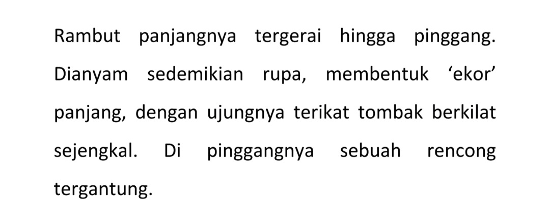 darwizen's tweet photo. TL! warning spoiler tanah para bandit

matematika padma:
berantem lawan musuh 10 menit, hair styling sebelum terjunnya 2 jam https://t.co/iqWu6hTVll