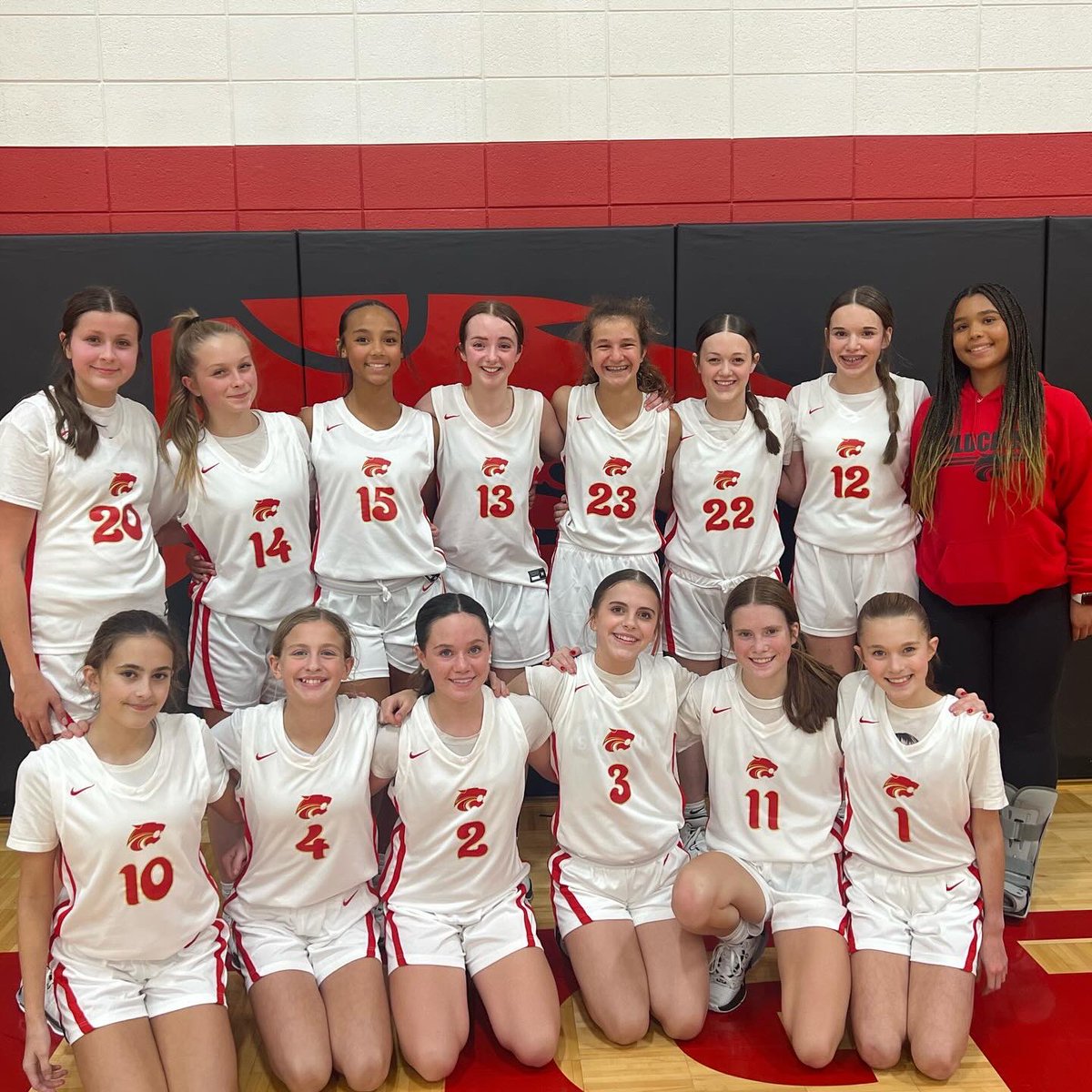 Both of our teams are closing out 2023 with home court wins tonight 🎉♥️🏀

‼️7th final:
WJHS 33
DMS 10

‼️8th final:
WJHS 33 
DMS 28

<a href="/gowjhswildcats/">Go WJHS Wildcats!</a> 

#oneteam #wildcatway