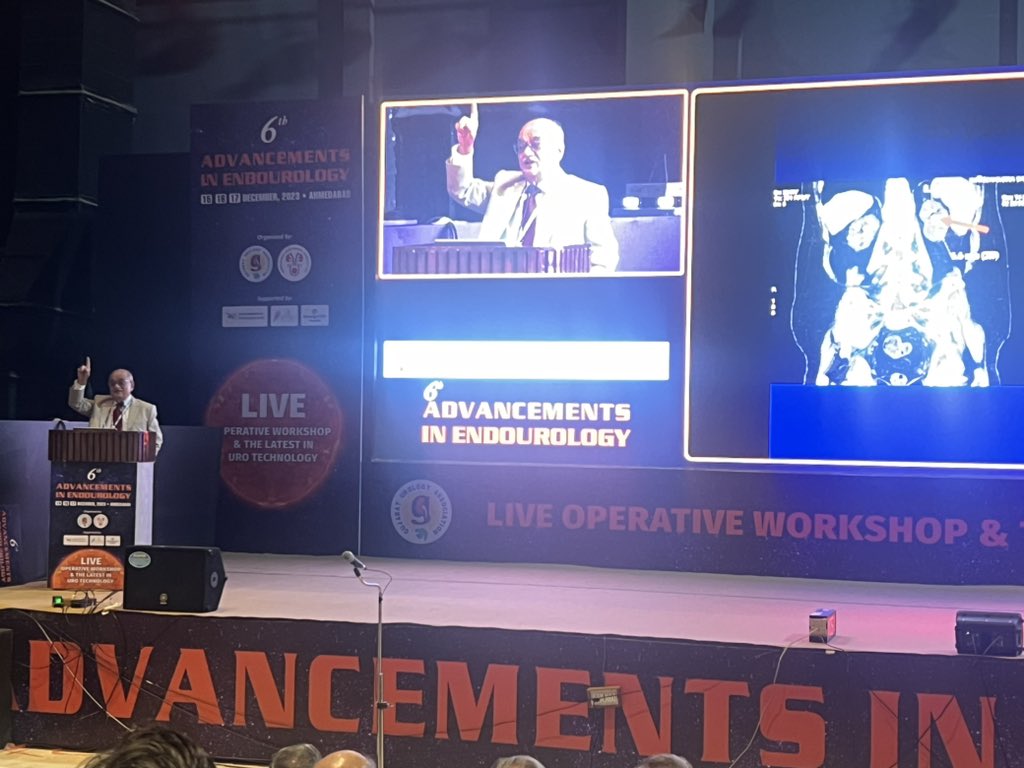It’s amazing listening to an amazing lecture as always!
@AdvancesInEndourology
<a href="/DrMaheshDesai4/">Dr Mahesh Desai</a> Sir ! 
<a href="/endouroacademy/">Endourology Academy</a>
