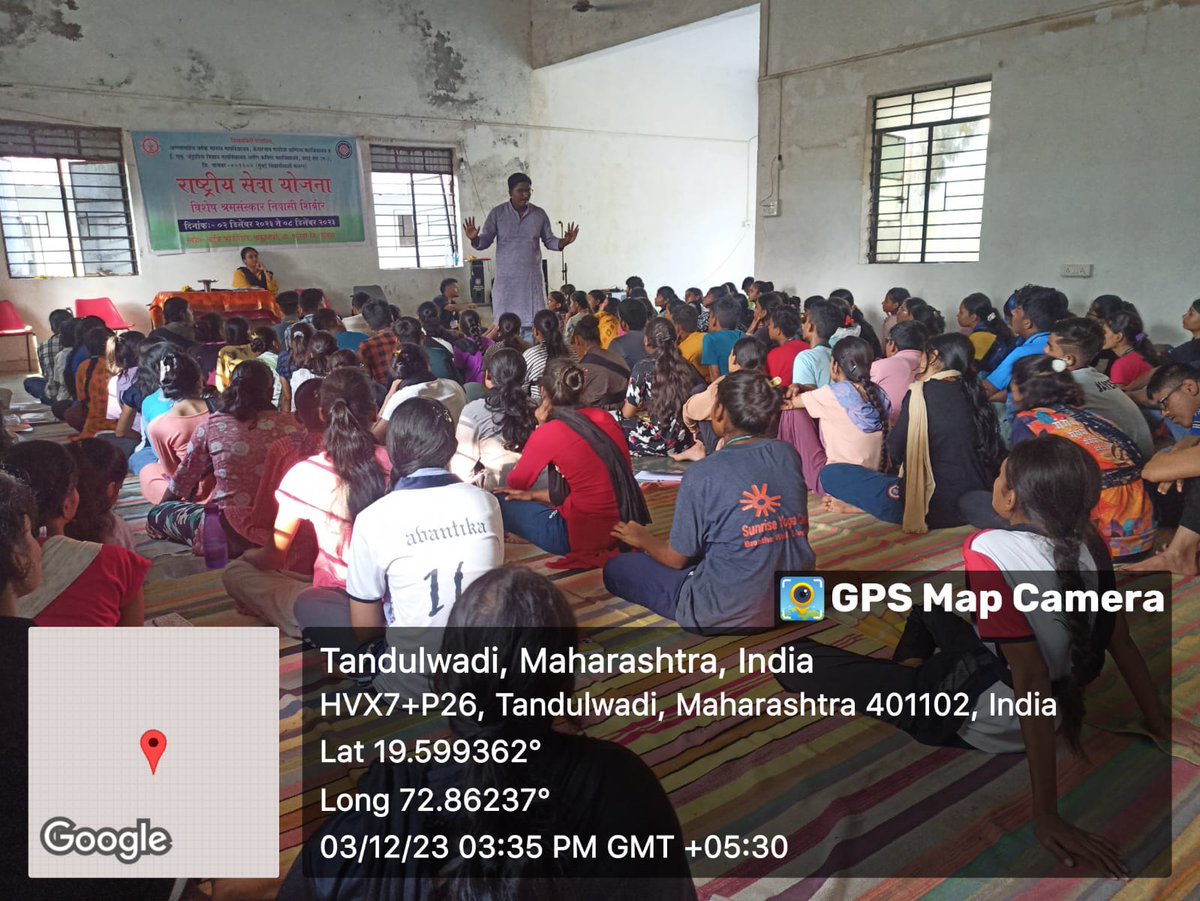 MaskarSuprim's tweet image. दि. ३ डिसेंबर २०२३ रोजी अण्णासाहेब वर्तक महाविद्यालयाच्या रासेयो विभागाद्वारे आयोजित करण्यात आलेल्या शिबिरात 'पथनाट्य' या विषयावर विद्यार्थ्यांसमोर अनुभव कथन करण्याची संधी मिळाली. 

#nssvolunteers #NSS2023 #NSSunit #vartakcollege