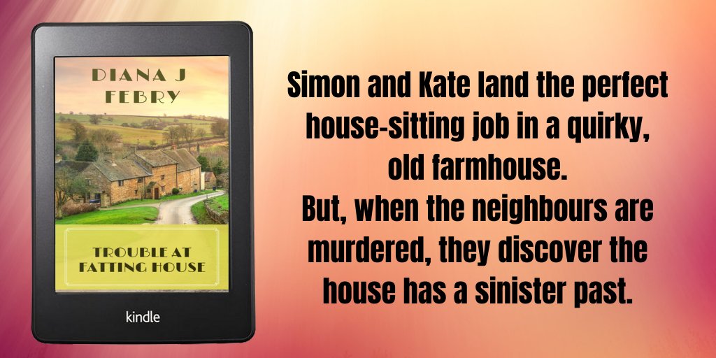 TROUBLE AT FATTING HOUSE - A stand-alone Chapman and Morris Mystery. viewbook.at/FattingHouse @DianaJFebry #Detective #Mystery #DianaJFebry