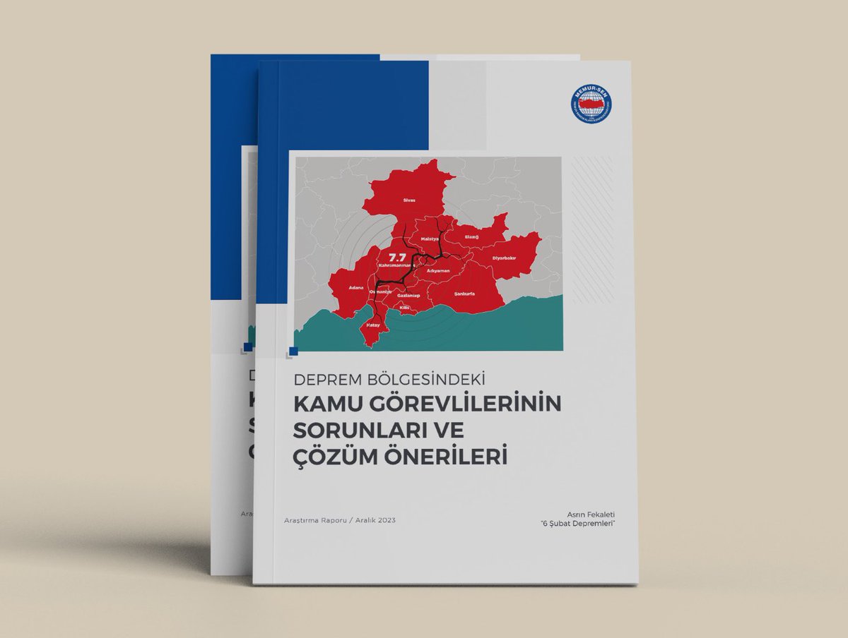Ali YALÇIN (@_aliyalcin_) on Twitter photo “DEPREM BÖLGESİNDEKİ KAMU GÖREVLİLERİNİN SORUNLARI VE ÇÖZÜM ÖNERİLERİ” RAPORUMUZU YAYINLANDIK
6 Şubat 2023 tarihinde ülkemizi derinden sarsan Kahramanmaraş merkezli Asrın Felaketi depremler sonrası bölgeden bir gün olsun elimizi çekmeyerek deprem felaketinin yaşandığı illerdeki “DEPREM BÖLGESİNDEKİ KAMU GÖREVLİLERİNİN SORUNLARI VE ÇÖZÜM ÖNERİLERİ” RAPORUMUZU YAYINLANDIK
6 Şubat 2023 tarihinde ülkemizi derinden sarsan Kahramanmaraş merkezli Asrın Felaketi depremler sonrası bölgeden bir gün olsun elimizi çekmeyerek deprem felaketinin yaşandığı illerdeki